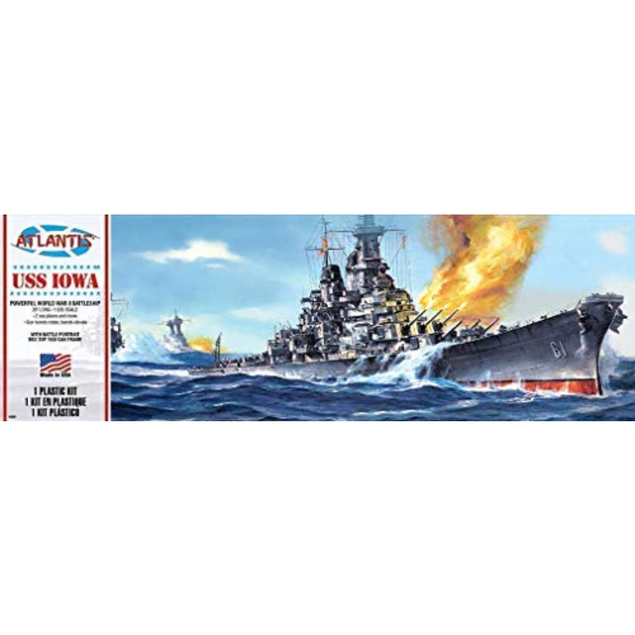 Model Kit Uss Iowa - Пластиковый конструктор USS Iowa