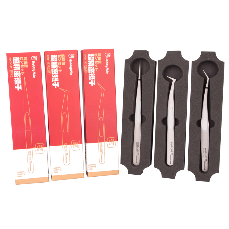 Model Kit Tweezers - HMT101 угловой прямой антистатический пинцет для