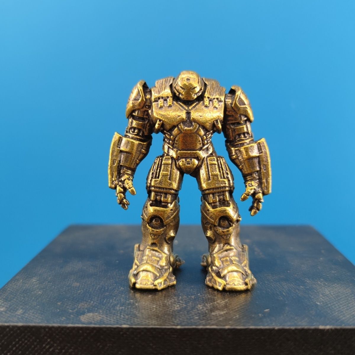 Model Kit History - 55 мм медная скульптура, модель солдата,
