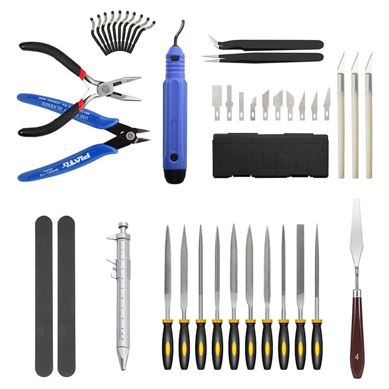 Model Kit Tweezers - 42 шт., набор инструментов для 3D-принтера,