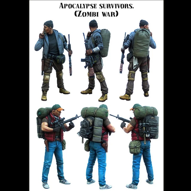Model Kit History - 1/35 литая под давлением фигурка из