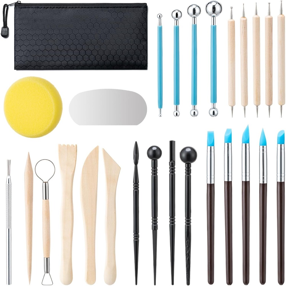 Model Kit Tool Set - Набор из 27 инструментов для лепки