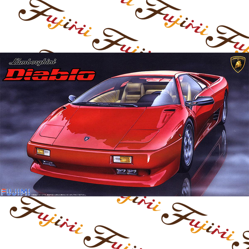 Model Kit Lamborghini - Статическая собранная модель автомобиля Fujimi-12679 масштаб