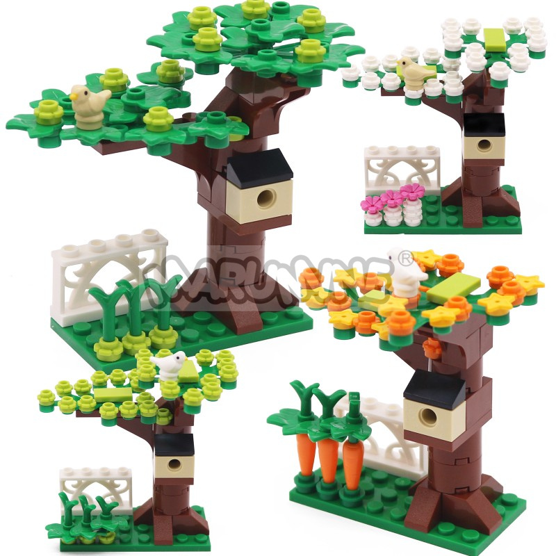 Model Kit Chemistry - MARUMINE Мелкие частицы MOC Кирпичи Дом
