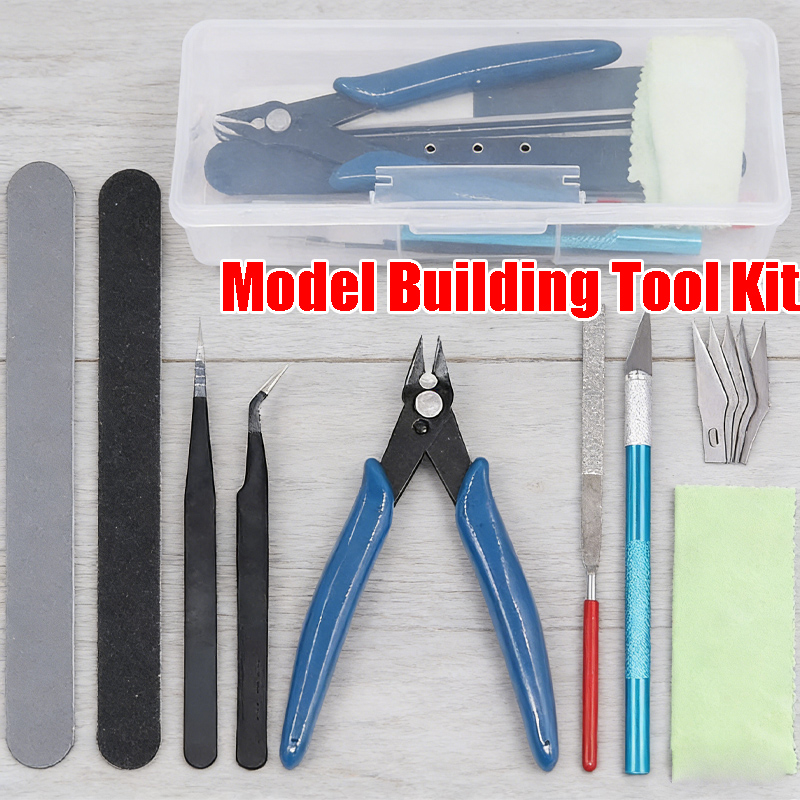 Model Kit Tweezers - Полный набор инструментов для модели Gunpla,