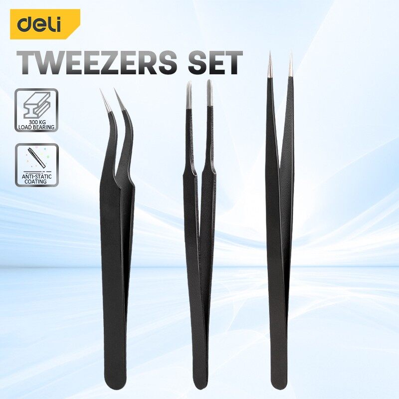Model Kit Nippers - Deli 3 шт. набор пинцетов из