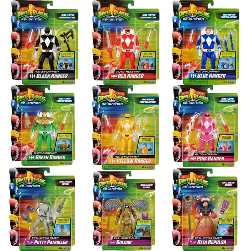 Model Kit Power Rangers - Коллекционная фигурка Power Rangers Playmates: Рита
