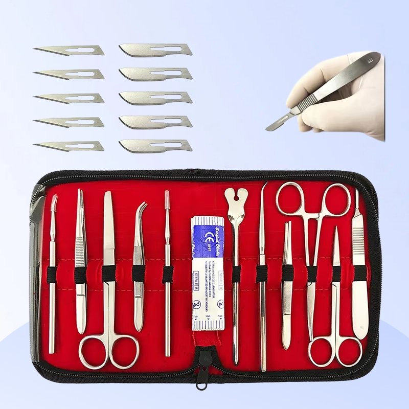 Model Kit Tweezers - Медицинский силиконовый набор для наложения швов,