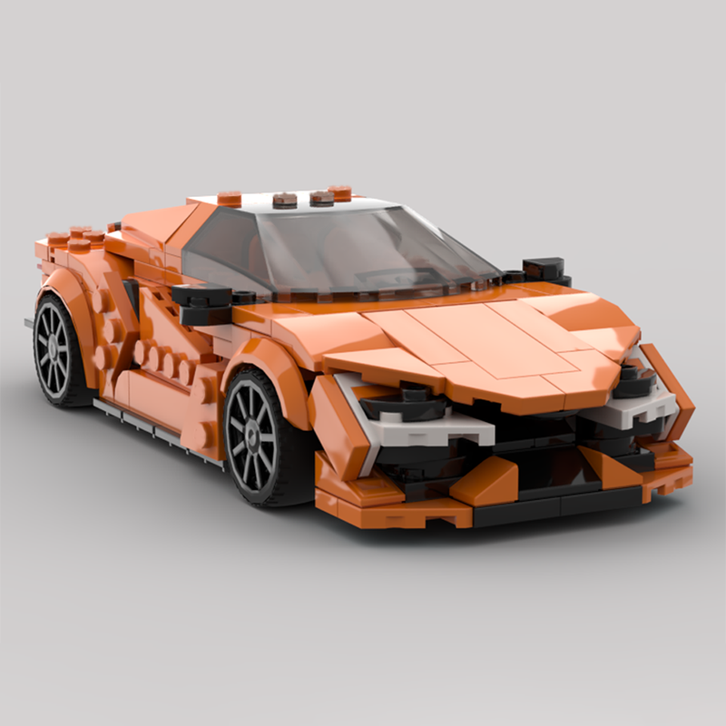 Новый набор строительных блоко – обзор и цена Model Kit Lamborghini