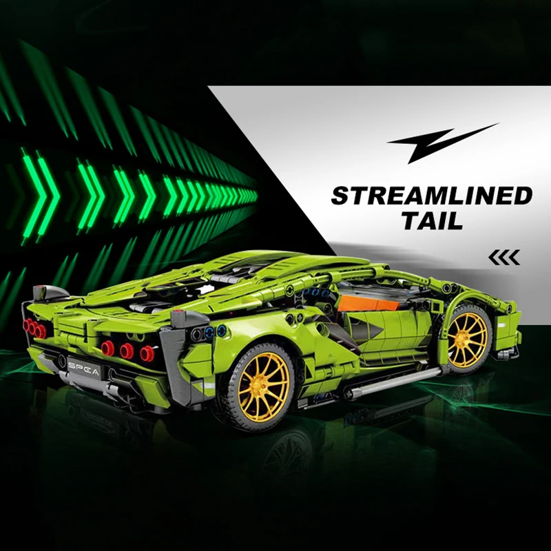 Креативный технический спортив – обзор и цена Model Kit Lamborghini