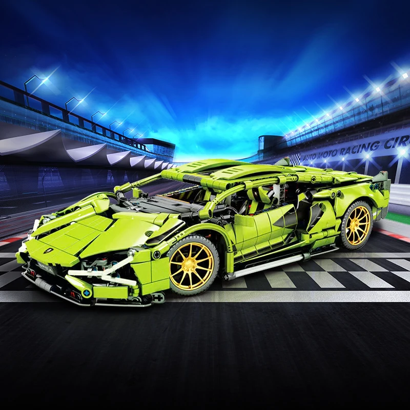 Креативный технический спортив – обзор и цена Model Kit Lamborghini