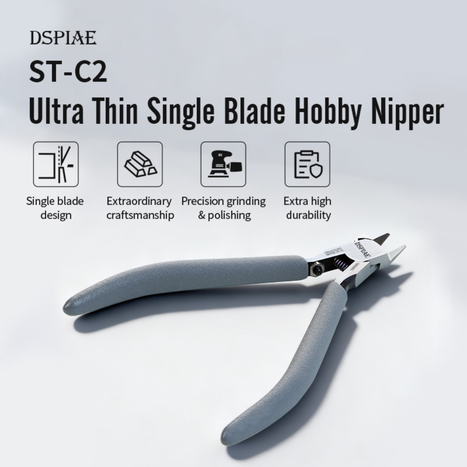 DSPIAE ST-C2 Ультратонкие плос – обзор и цена Model Kit Nippers