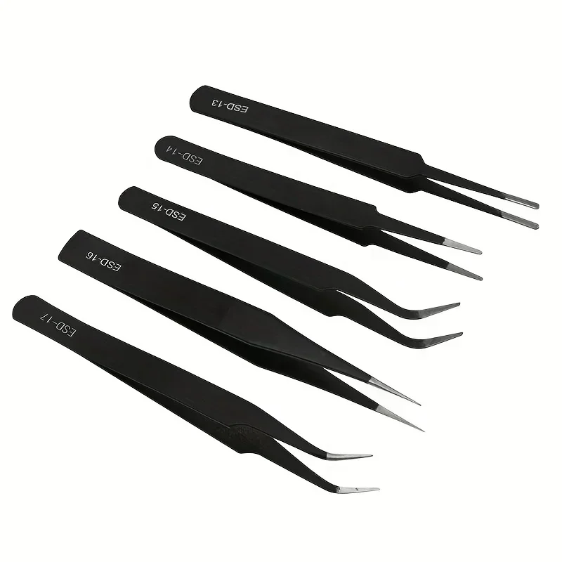 Набор прецизионных антистатиче – обзор и цена Model Kit Tweezers