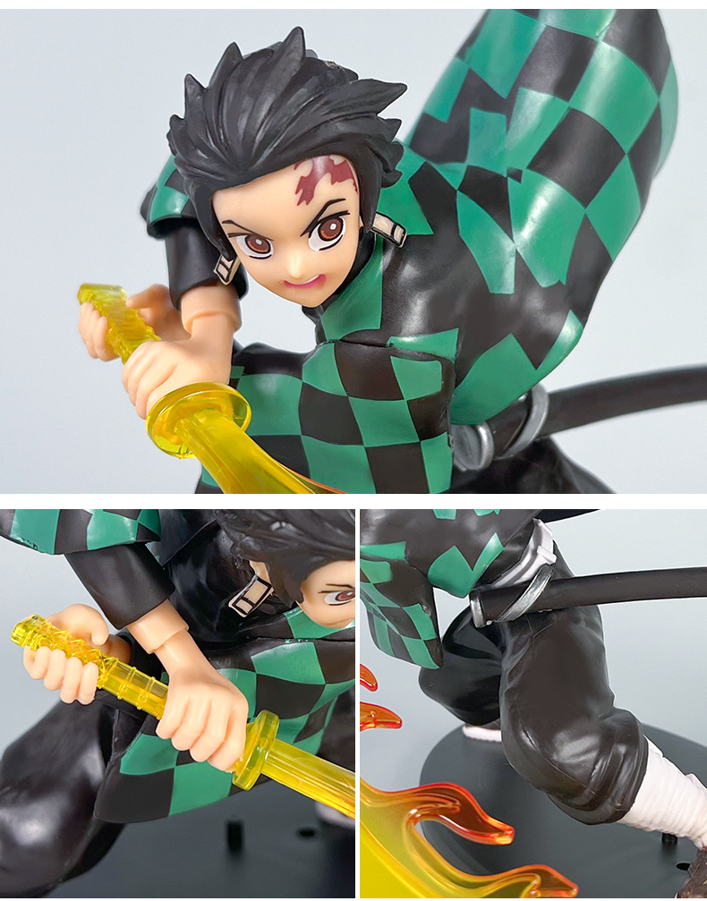 Аниме Demon Slayer ПВХ фигурки – обзор и цена Model Kit Zenitsu
