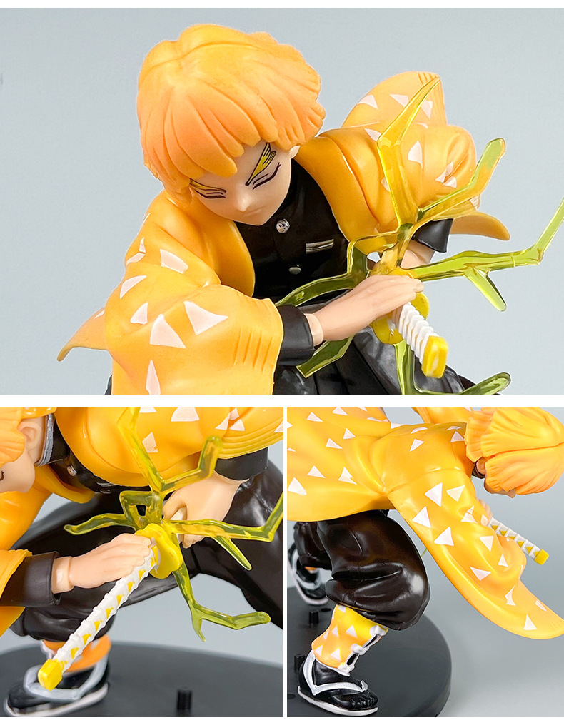 Аниме Demon Slayer ПВХ фигурки – обзор и цена Model Kit Zenitsu