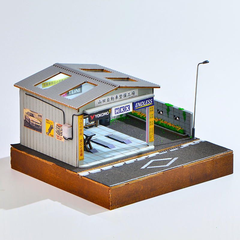Набор для сборки диорамы автом – обзор и цена Model Kit Led
