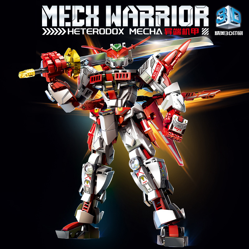 Воин Мех Хетеродоккс Кирпичи С – обзор и цена Model Kit Knight