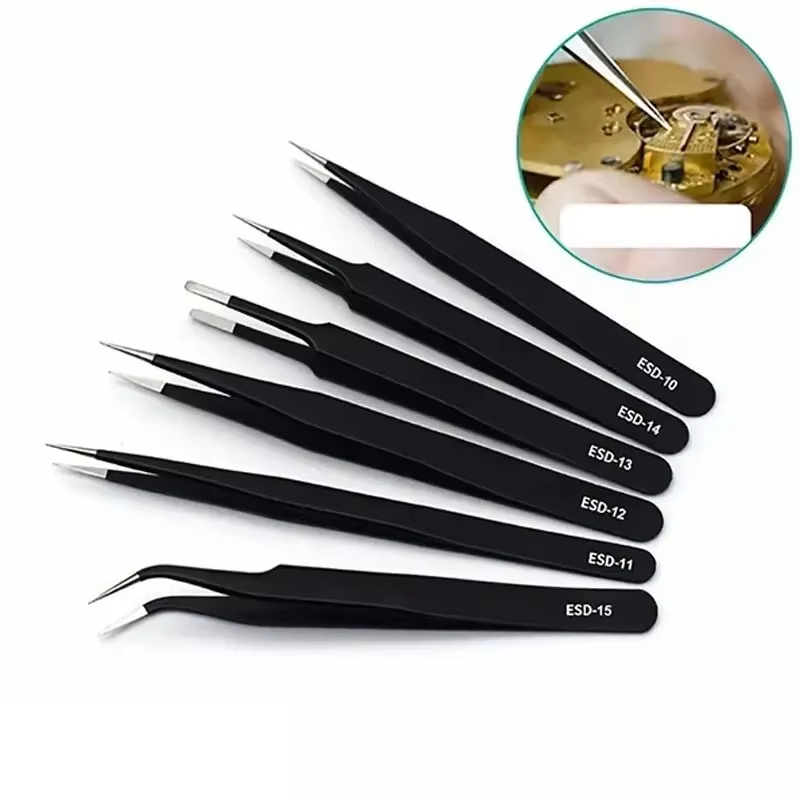Набор прецизионных пинцетов ES – обзор и цена Model Kit Tweezers