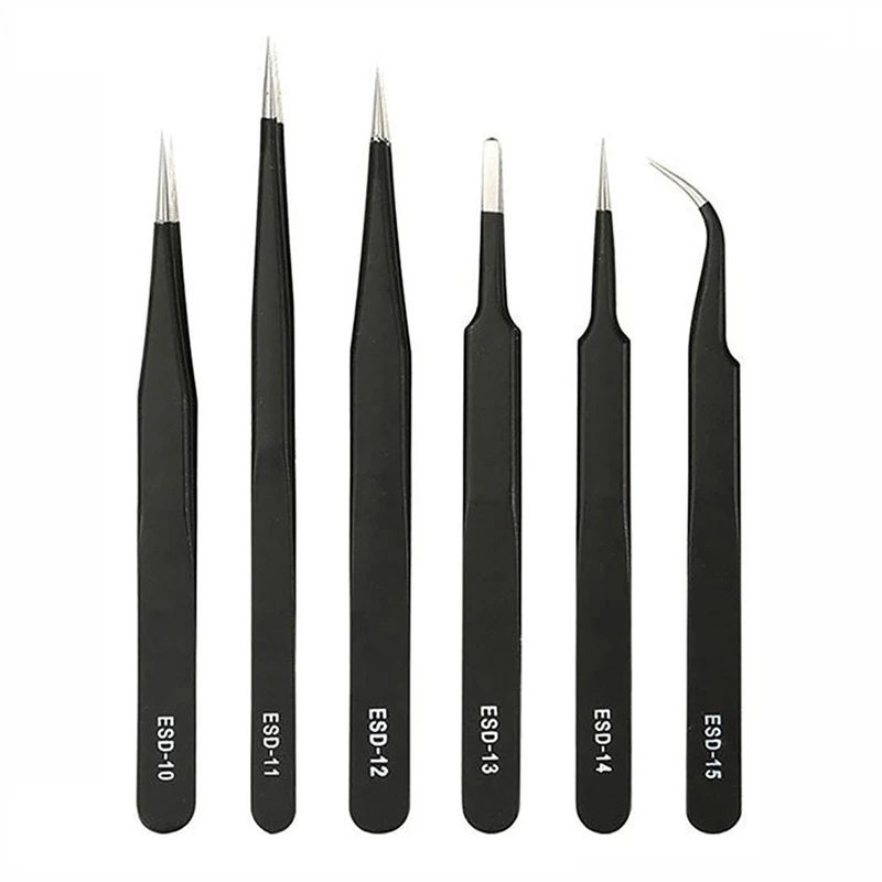 Набор прецизионных пинцетов ES – обзор и цена Model Kit Tweezers
