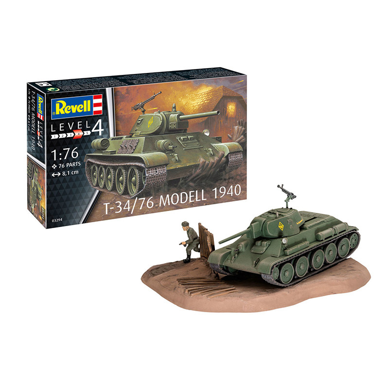 Revell 03294 1/76 Советский ср – обзор и цена Model Kit Revell