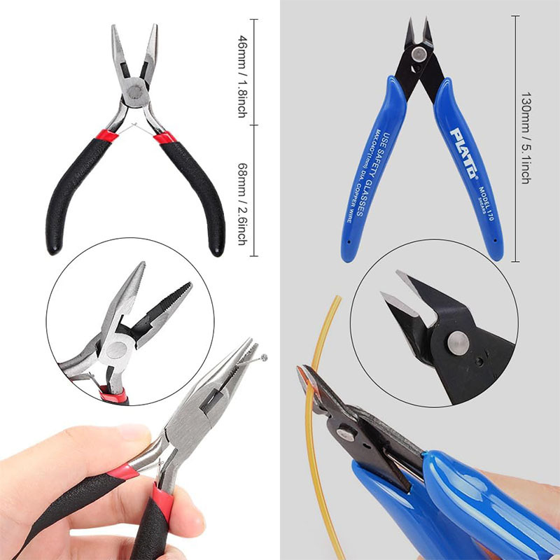42 шт., набор инструментов для – обзор и цена Model Kit Tweezers