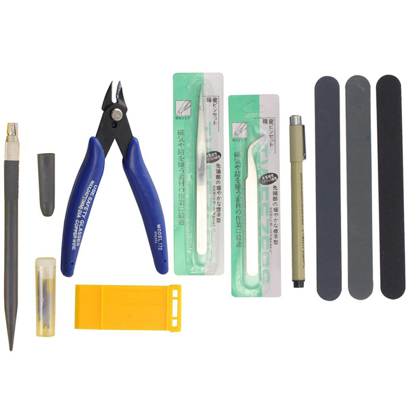 Набор инструментов A98E для мо – обзор и цена Model Kit Tweezers