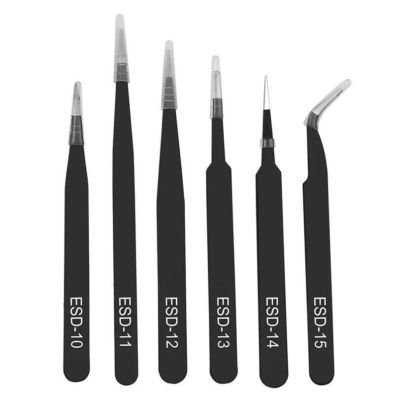 Набор из 6 антистатических пин – обзор и цена Model Kit Tweezers