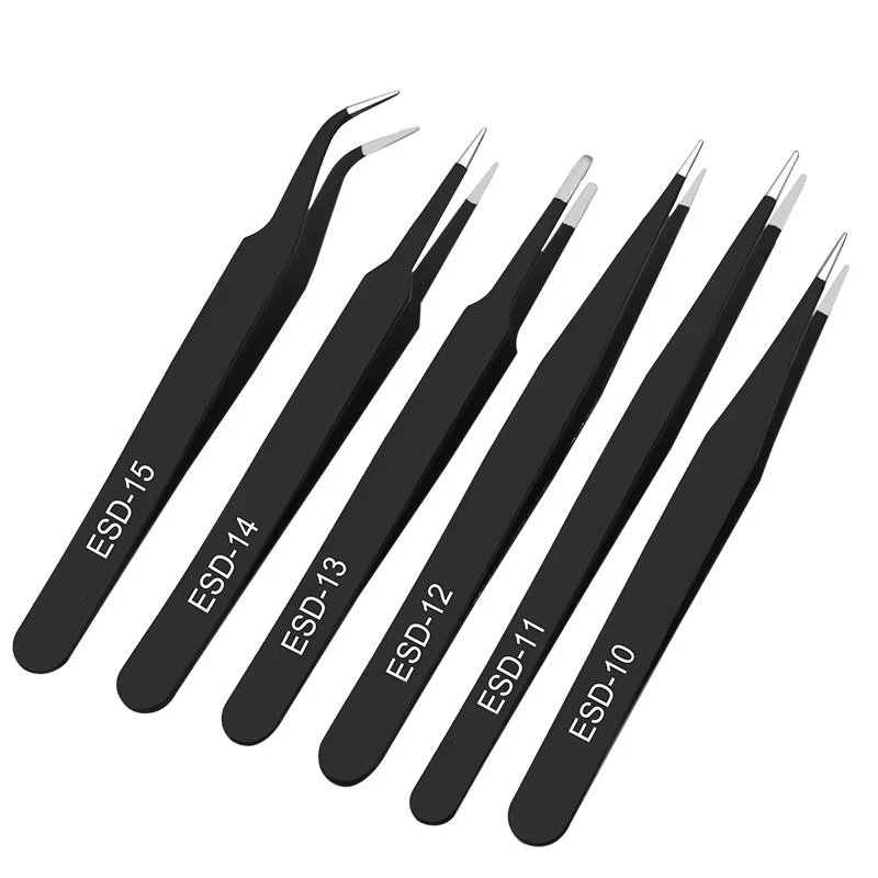 Набор из 6 антистатических пин – обзор и цена Model Kit Tweezers