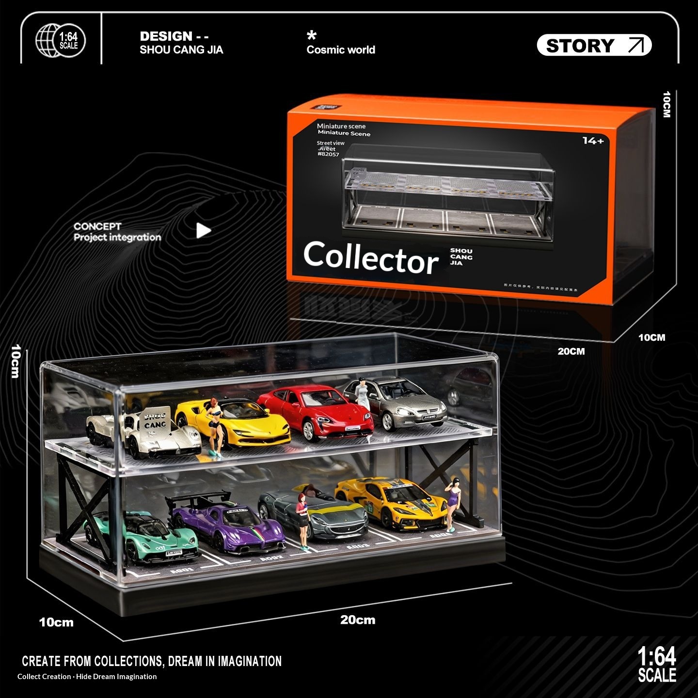 Коллекционная диорама двухэтаж – обзор и цена Model Kit Led