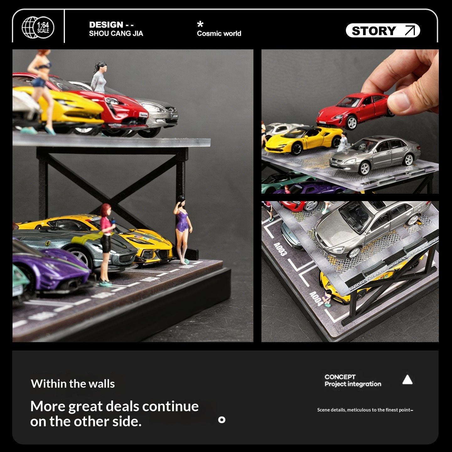 Коллекционная диорама двухэтаж – обзор и цена Model Kit Led