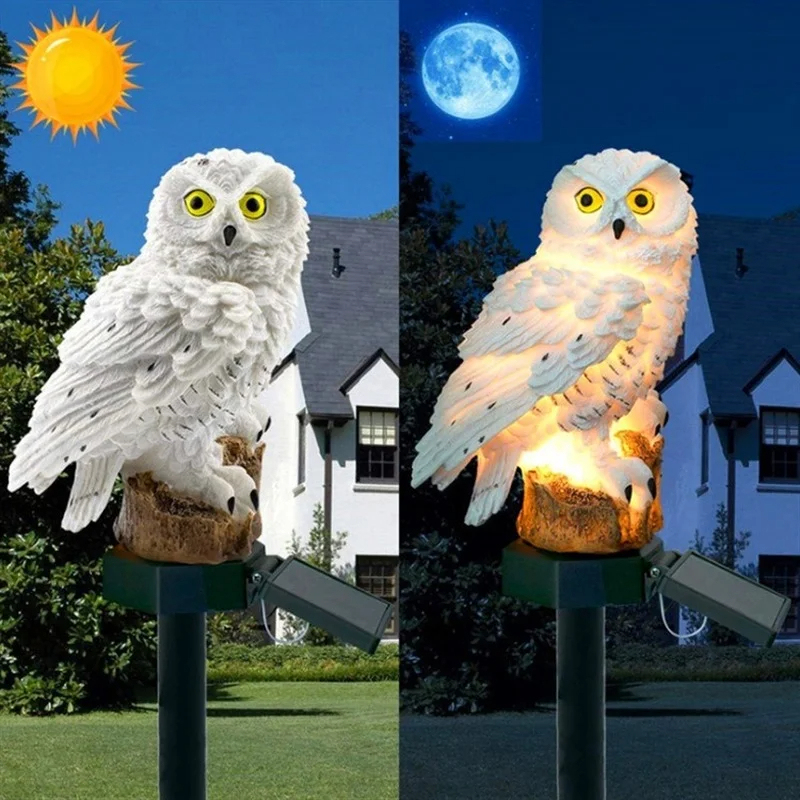 Солнечная статуэтка совы с LED – обзор и цена Model Kit Led