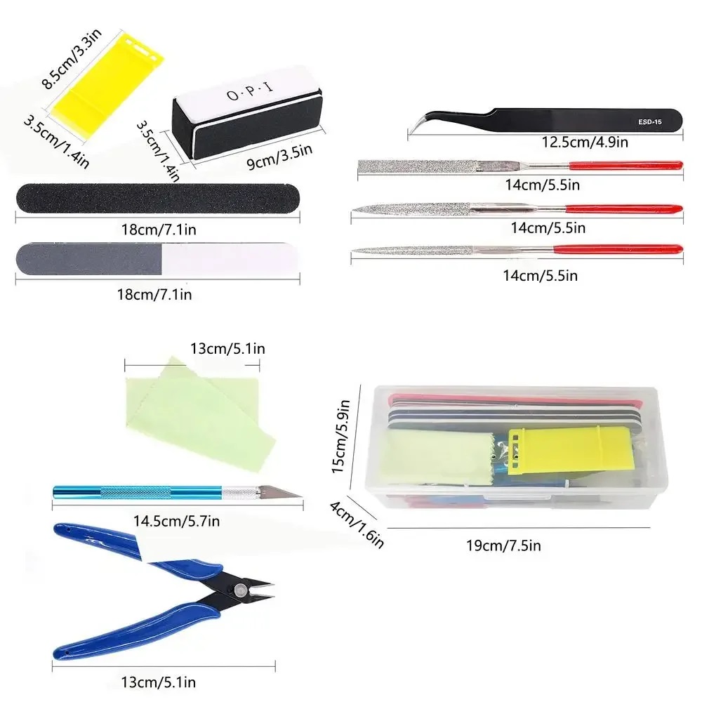 9/11/21/24/32 шт. набор инстру – обзор и цена Model Kit Tweezers