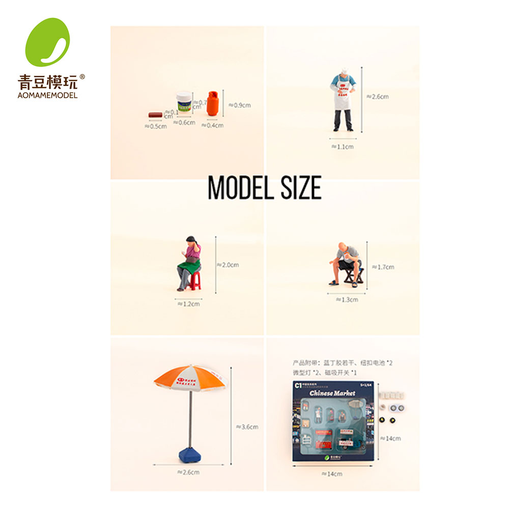 Модельный набор «Ночной рынок» – обзор и цена Model Kit Toy