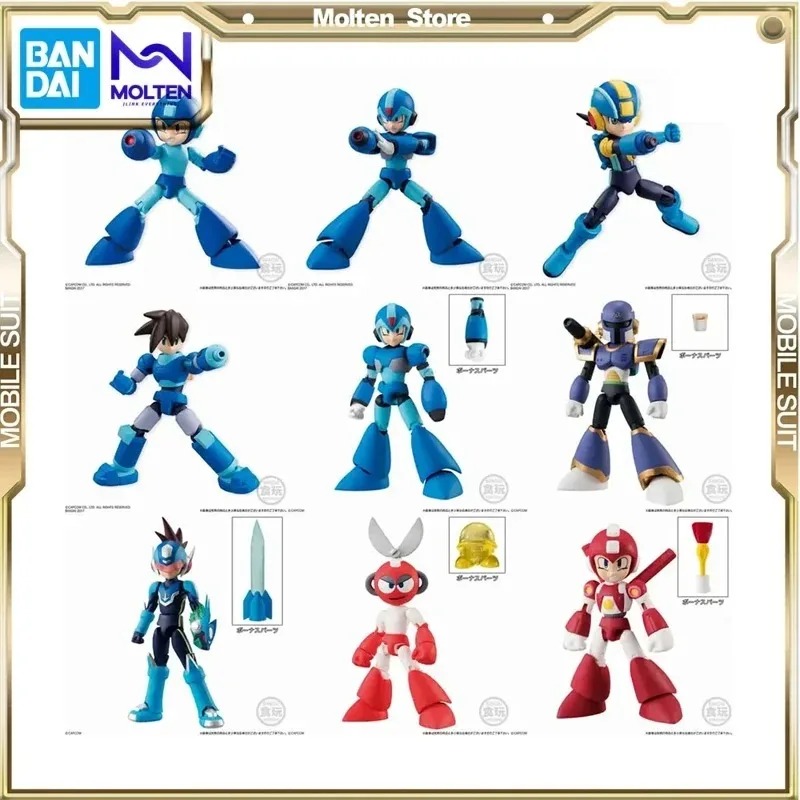 BANDAI ACTION ROCKMAN Megaman  – обзор и цена Model Kit Medabots
