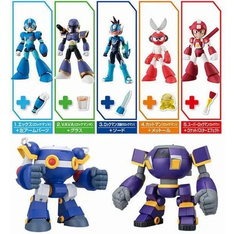 BANDAI ACTION ROCKMAN Megaman  – обзор и цена Model Kit Medabots