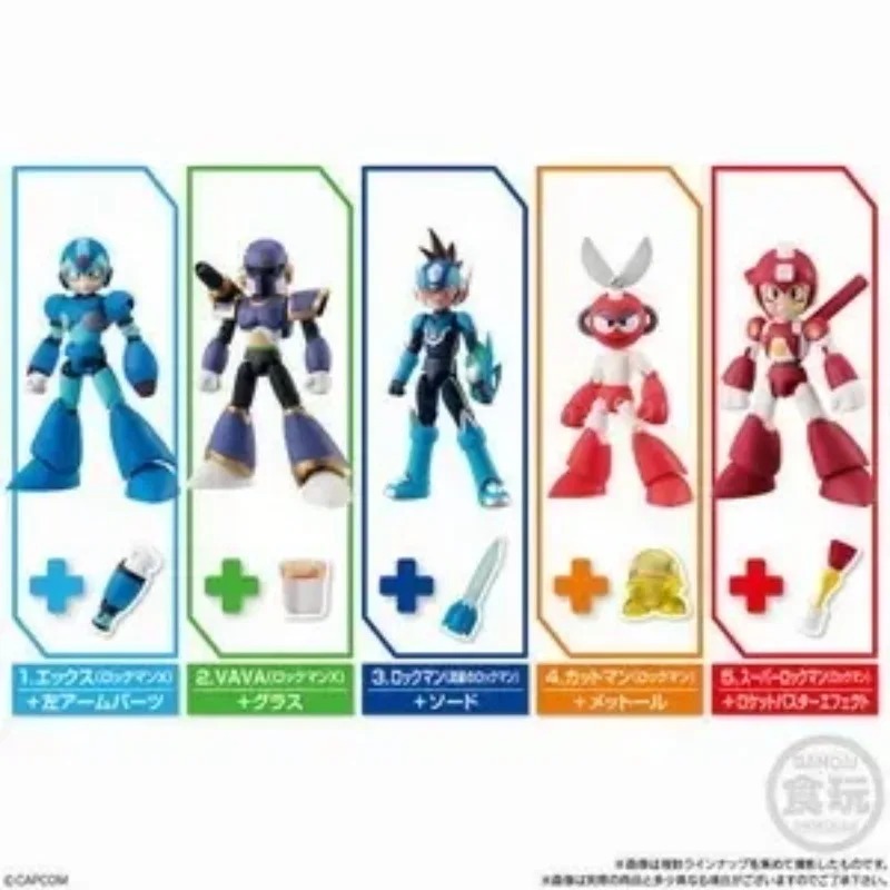 BANDAI ACTION ROCKMAN Megaman  – обзор и цена Model Kit Medabots
