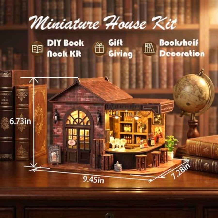 Набор для создания книжного уг – обзор и цена Model Kit Led