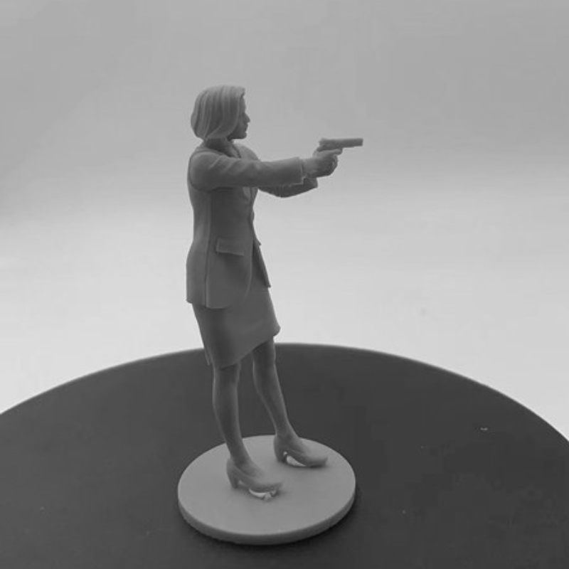 Gillian Anderson Cully 75 мм м – обзор и цена Model Kit Knight