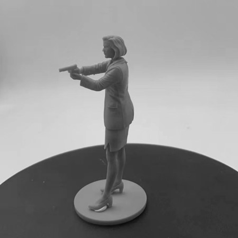 Gillian Anderson Cully 75 мм м – обзор и цена Model Kit Knight