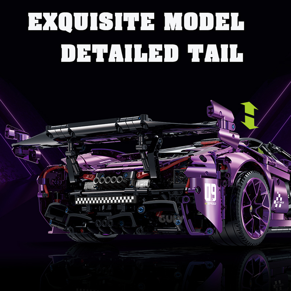 Масштаб 1:8, модель суперкара, – обзор и цена Model Kit Lamborghini